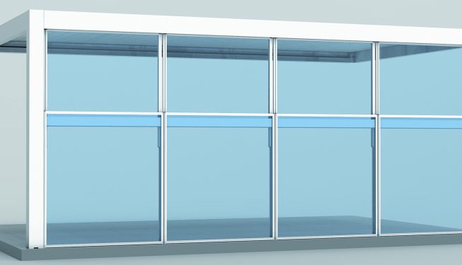 pergolas glazing systems